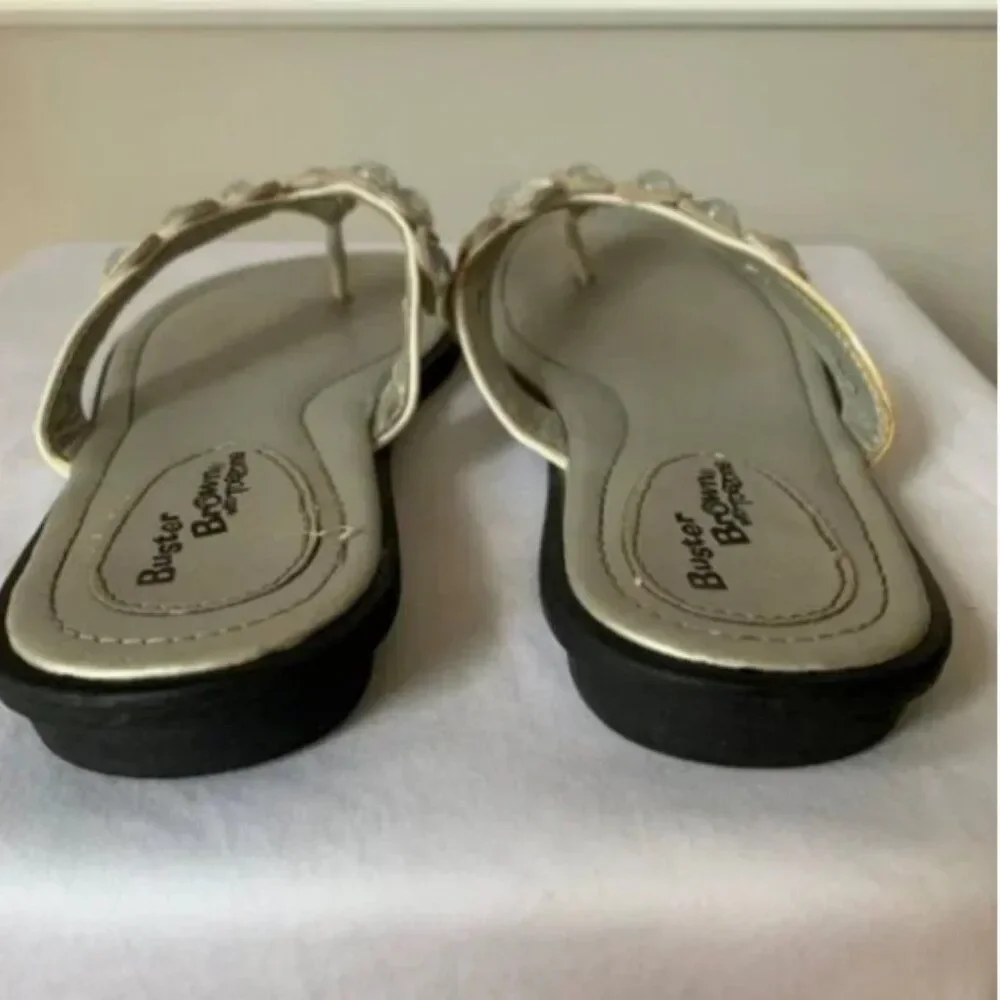 Buster Brown Girl's Sandals White Size 4